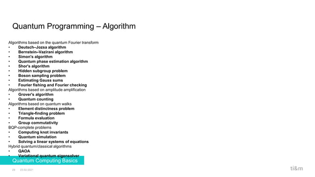 Quantum Computing Basics | PPTX