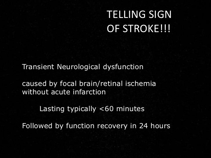 Transient Ischemic Attack
