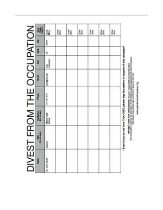 TIAA-CREF Petition Sheet