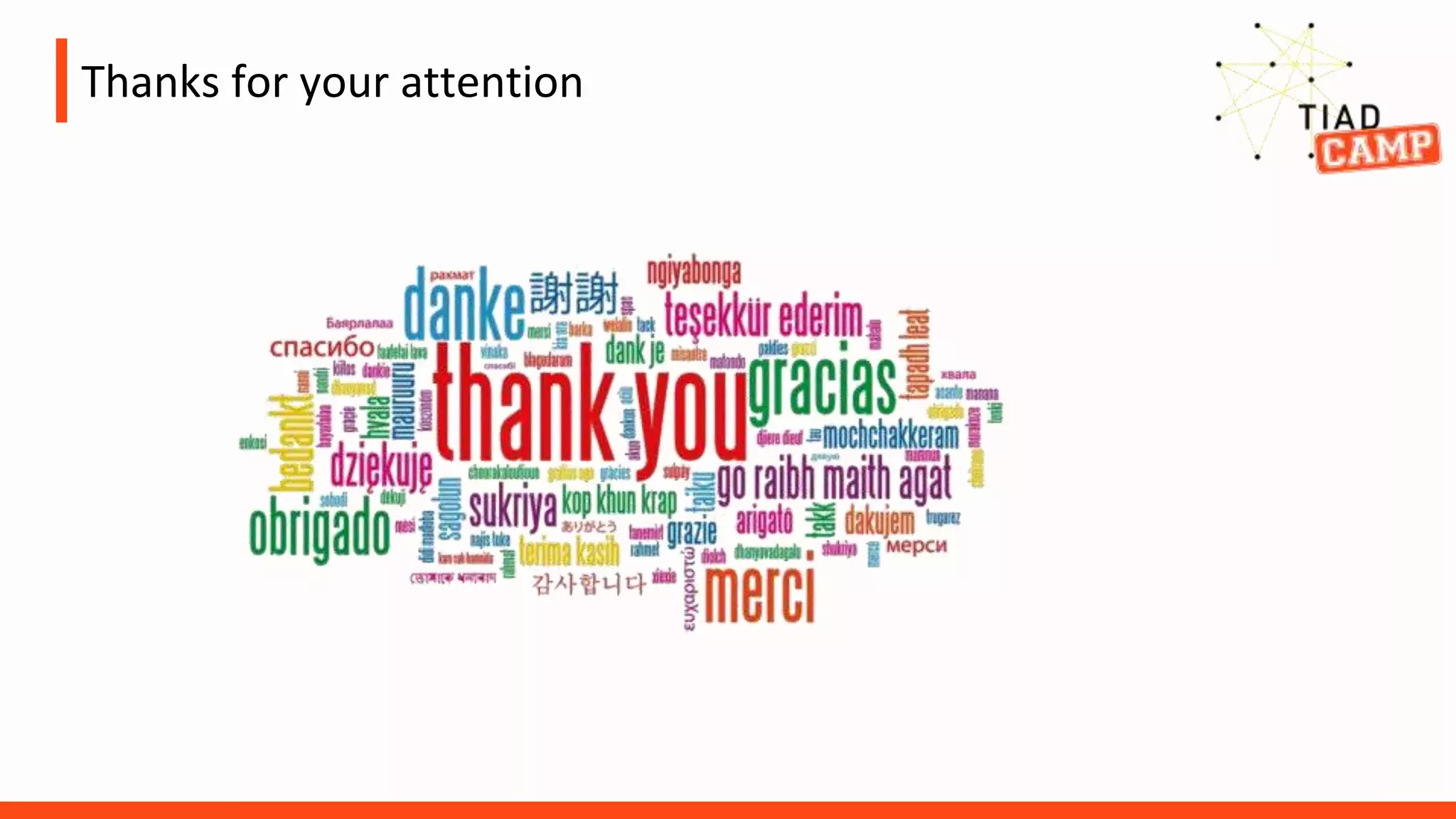 Thanks for your attention
 