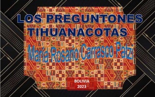 BOLIVIA
2023
 
