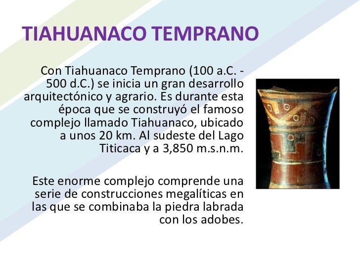 Cultura Tiahuanaco