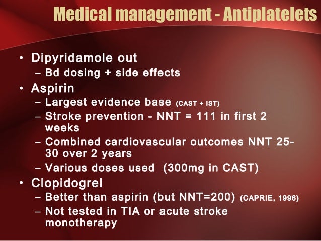 Persantine Dipyridamole Side Effects