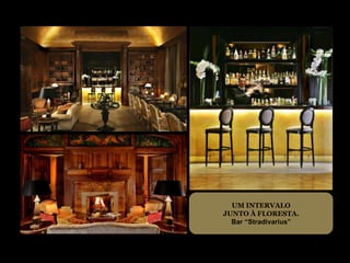 UM INTERVALO
JUNTO À FLORESTA.
  Bar “Stradivarius”
 