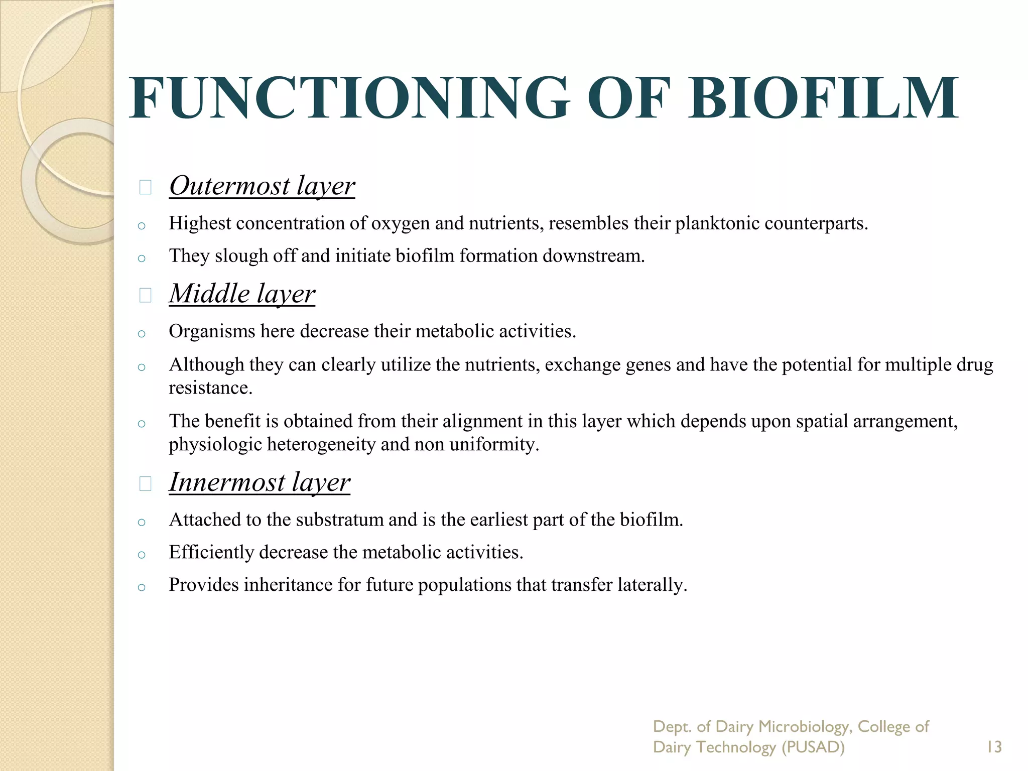 Biofilms | PPTX
