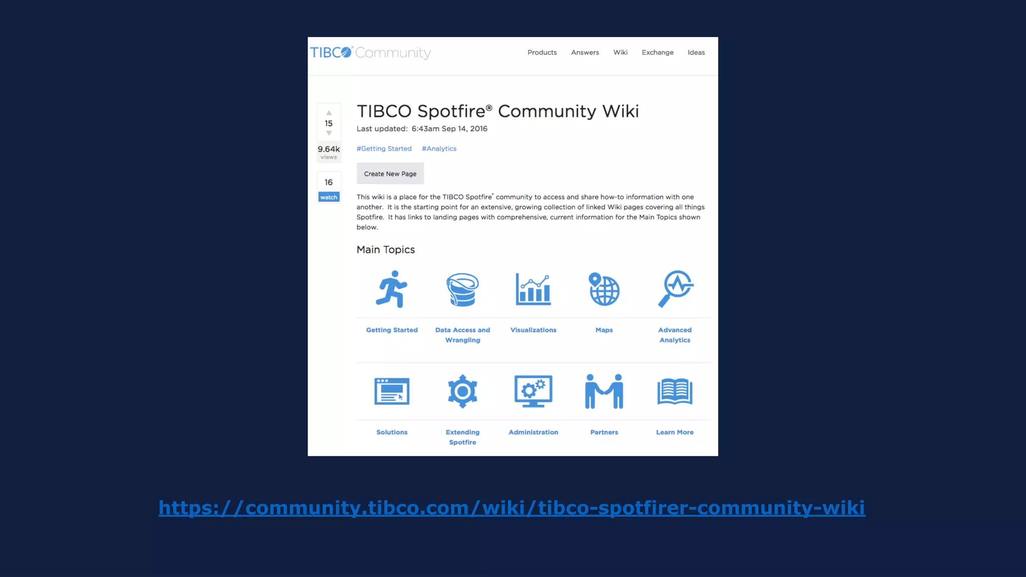 https://community.tibco.com/wiki/tibco-spotfirer-community-wiki
 