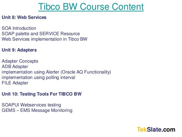 Tibco message queue