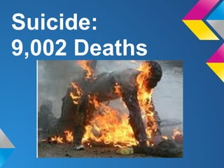 Suicide:
9,002 Deaths
 