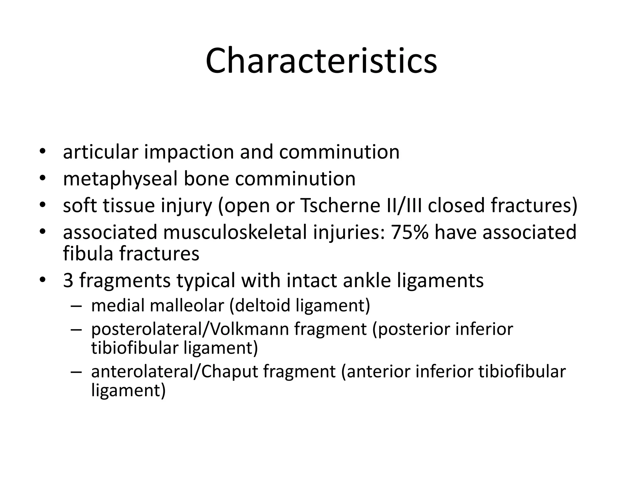 Tibial Plafond Fractures 1 pptx tibial-plafond-fractures-1-pptx