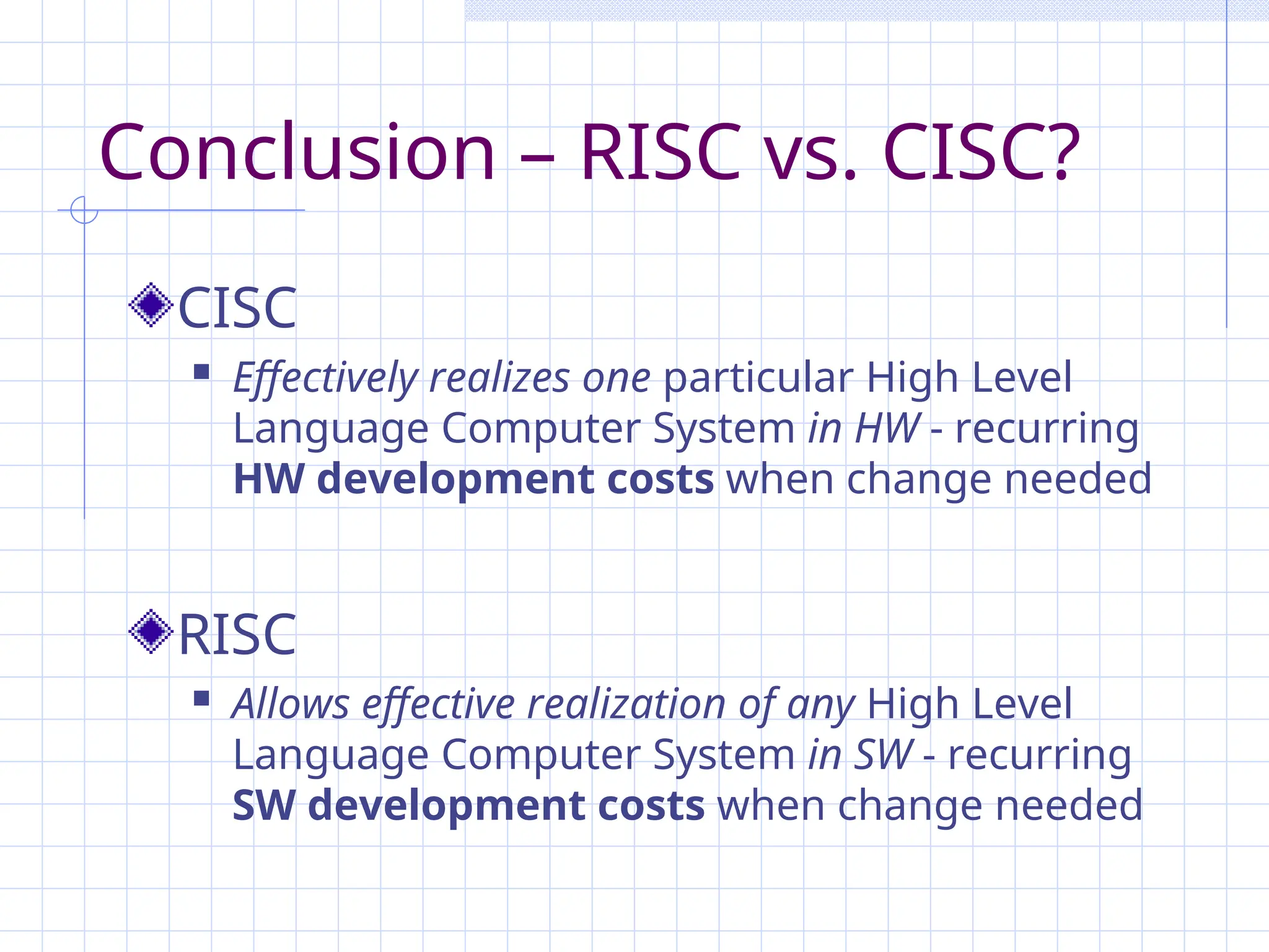 tibor.ppt RISC vs. CISC CISC/RISC Features | PPT