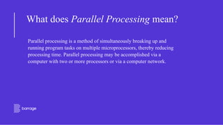 Shift Remote: JS - Parallel Processing in NodeJS - Tibor Hudik (Barrage ...