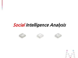Social Intelligence Analysis
 