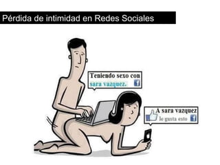 Pérdida de intimidad en Redes Sociales
 