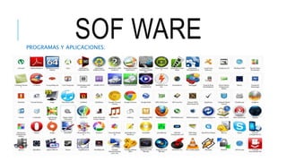 SOF WAREPROGRAMAS Y APLICACIONES: