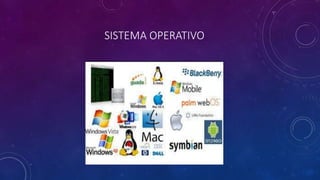 SISTEMA OPERATIVO
 