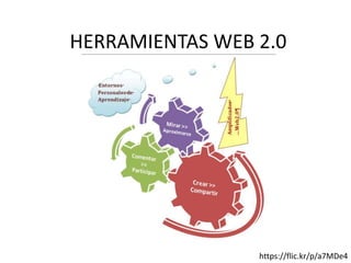 HERRAMIENTAS WEB 2.0
https://flic.kr/p/a7MDe4
 