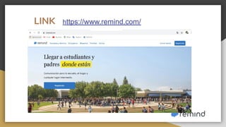 LINK https://www.remind.com/
https://www.remind.com/
 