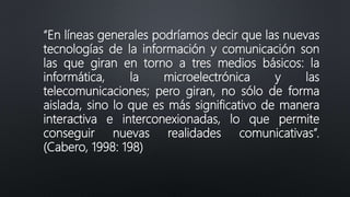 TIC PRESENTACION CLASES