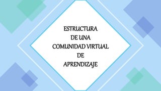 una comunidad virtual de aprendizaje | PPTX