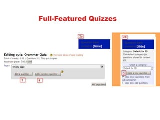 Full-Featured Quizzes
 
