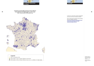 LA CARTE DU DÉGROUPAGE GLOSSAIRE 
EN FRANCE 
12 35 
<5> Quisque vestibulum. 
Maecenas nec turpis. Duis ac 
orci vitae mauris sagittis 
bibendum. Nam volutpat 
viverra nisl. 
<6> Quisque vestibulum. 
Maecenas nec turpis. Duis ac 
orci vitae. 
Le texte de ce document comporte l’explication 
de chacun des termes techniques employés. 
Pour en savoir plus, de nombreux sites possibles, 
dont ceux indiqués ci-dessous : 
www.critt.tti.net/html/fr/media/glossaire.pdf 
www.ecoter.org/html/glossaire.html 
www.awt.be/cgi/lex/lex.asp 
Couverture en haut débit par DSL par France Télécom 
et les opérateurs de dégroupage au 31 mars 2007 
http://www.arcep.fr/index.php?id=34 
34 
 