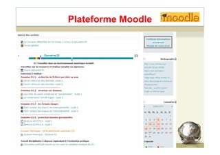 Plateforme Moodle
67
 