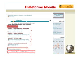 Plateforme Moodle
72
 