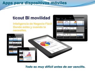 Apps para dispositivos móviles




          Todo es muy difícil antes de ser sencillo.
 