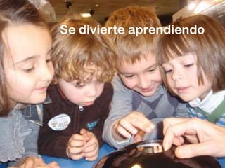 Se divierte aprendiendo
 