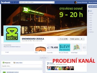 PRODEJNÍ	
  KANÁL	
  
 