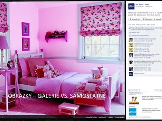 OBRÁZKY	
  –	
  GALERIE	
  VS.	
  SAMOSTATNĚ	
  
 