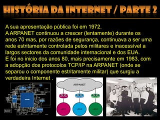 Aparecimento da internet em Portugal