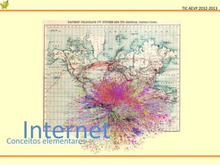 TIC AEVP 2012-2013




    Internet
Conceitos elementares
 