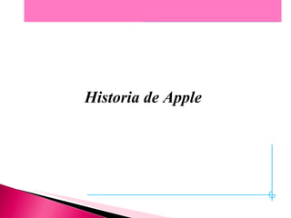 Historia de Apple 
