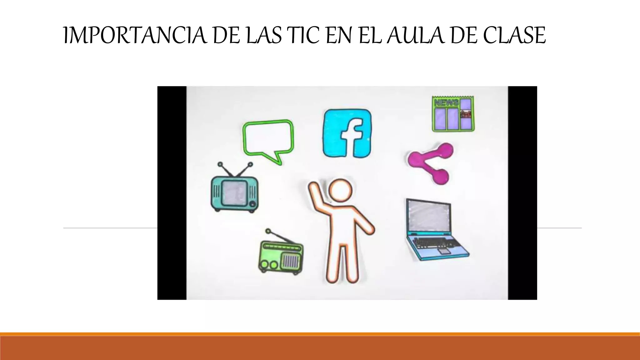 IMPORTANCIA DE LAS TIC EN EL AULA DE CLASE