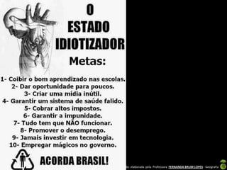 Apresentação elaborada pela Professora FERNANDA BRUM LOPES - Geografia
 