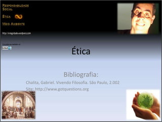 A perfeição da personalidade individual (que se mostra através da honestidade, da honra, do respeito ao próximo, em suma, da virtude) é a finalidade almejada pela vida comunitária e pelas leis – e estes seriam os meios pelos quais se obtém aquele fim. Ética e Política.PensadoresSanto Agostinho“O amor de si levado até o desprezo de Deus gera a cidade terrena; o amor de Deus levado até ao desprezo de si gera a cidade celeste.”Sua linha de pensamento