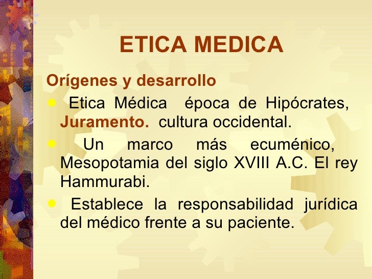 Etica medica