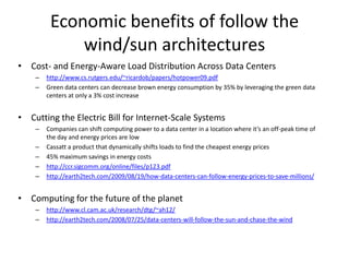 The Global ICT Carbon Footprint isRoughly the Same as the Aviation Industry TodayBut ICT Emissions are Growing at 6% Annually!According to IEA ICT will represent 40% of all energy consumption by 2030www.smart2020.orgICT represent  8% of global electricity consumptionProjected to grow to as much as 20% of all electrical consumption in the US  (http://uclue.com/index.php?xq=724)Future Broadband- Internet alone is expected to consume 5% of all electricity http://www.ee.unimelb.edu.au/people/rst/talks/files/Tucker_Green_Plenary.pdf