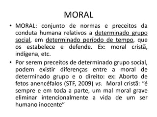 Ética, moral e direito | PPTX
