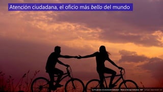 26
‘Las TIC aplicadas a la comunicación institucional’ – Máster en liderazgo institucional - INAP - Jordi Graells – Madrid 16,03,2021 - CC0
Atención ciudadana, el oficio más bello del mundo
‘Las TIC aplicadas a la comunicación institucional’ – Máster en liderazgo institucional - INAP - Jordi Graells – Madrid 16,03,2021 - CC0
 