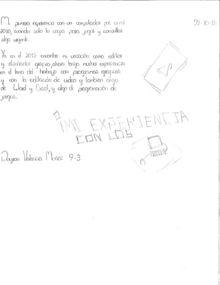 Tic crónicas estudiantes