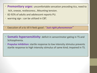 Tic Disorders ppt.pptx bshhsjsjsjsjjss jzjjjz | PPTX