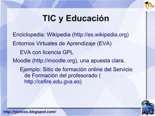 Aplicaciones educativas