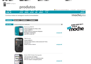 SAPO Campus
produtos
 