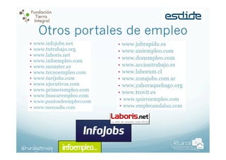 Otros portales de empleo

@ruralgateway

 