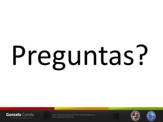 Preguntas?
 