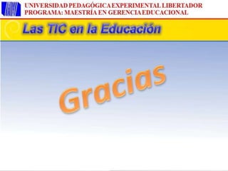 Tic en la educacion