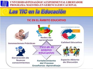 TIC EN EL ÁMBITO EDUCATIVO
 
