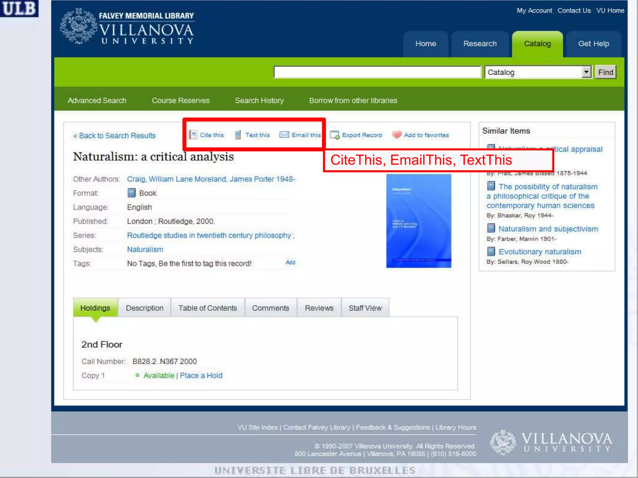 Persistent URLs (bookmarkable searches)